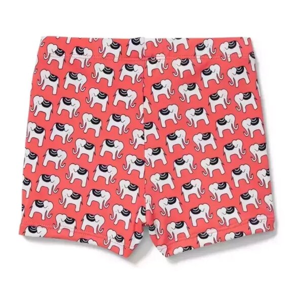 NEW Janie and Jack Elephant Print Infant Boys Swim Trunks Swimsuit Shorts Suit - Picture 2 of 3